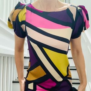 DVF stretchy silk dress